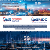 AmpliTech Group’s Division, AGMDC (AmpliTech Group Microwave Design Center), Inks Distribution Deal with Component Distributors Inc (CDI), a Global Value-Added Distributor of Electronic Components